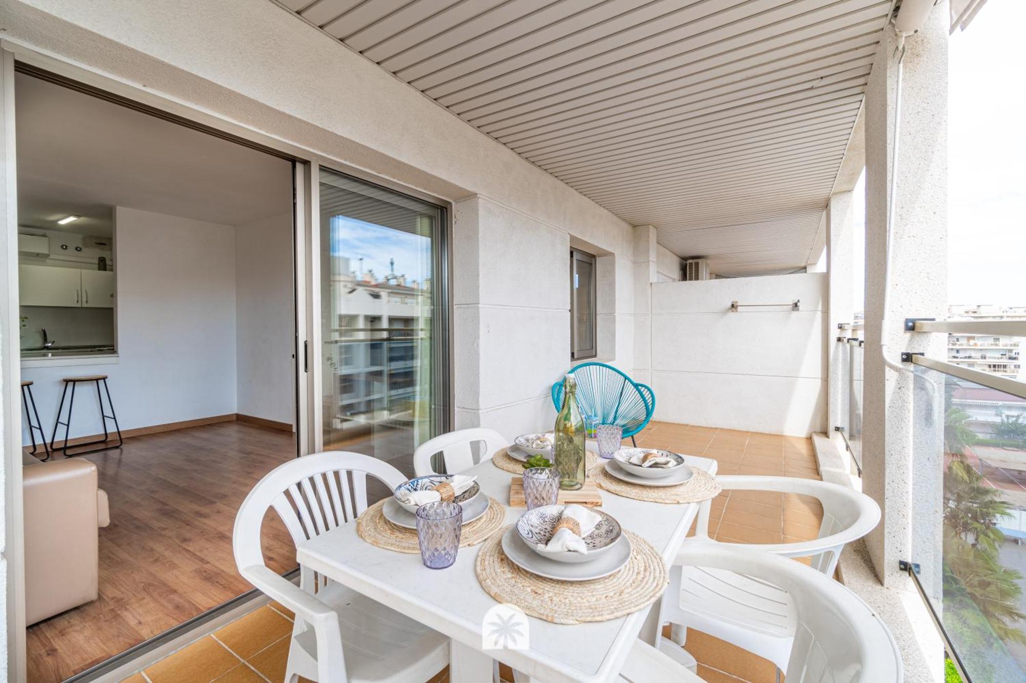 Mediterranean Way - Michelangelo Apartment Salou Bagian luar foto
